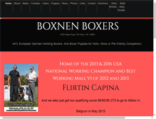 Tablet Screenshot of boxnen.com